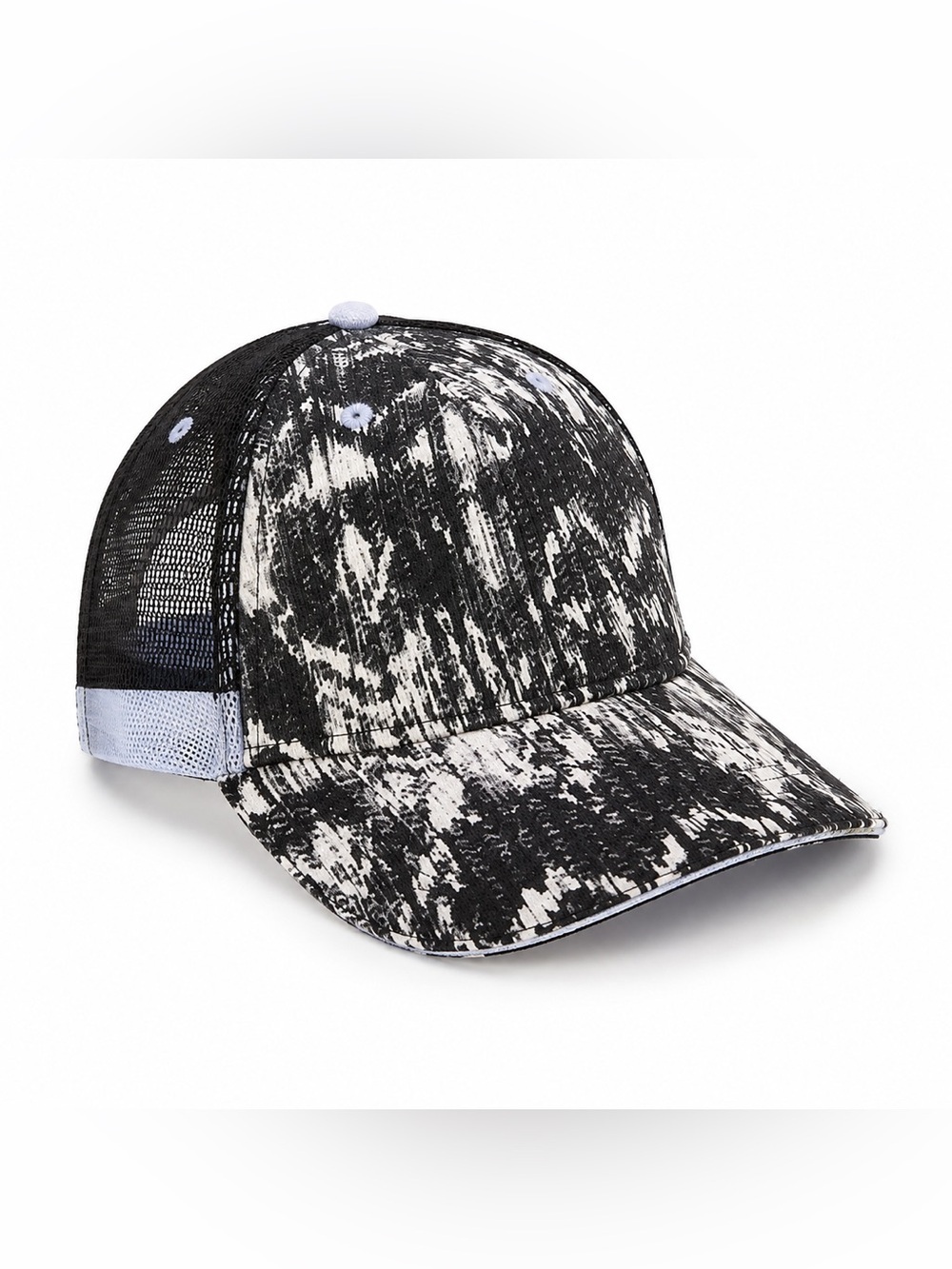 Ivivva by Lululemon Strapback Mesh Hat Cap Black White Blue XS / S